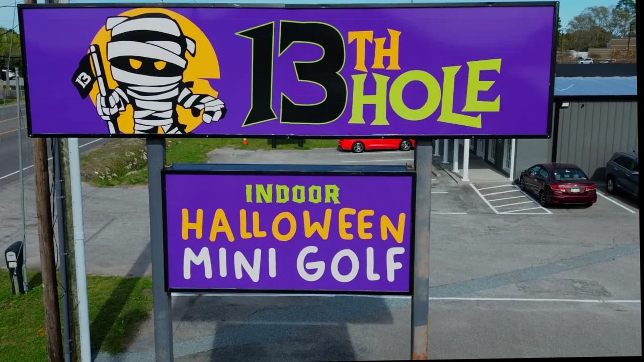 Halloween Mini Golf