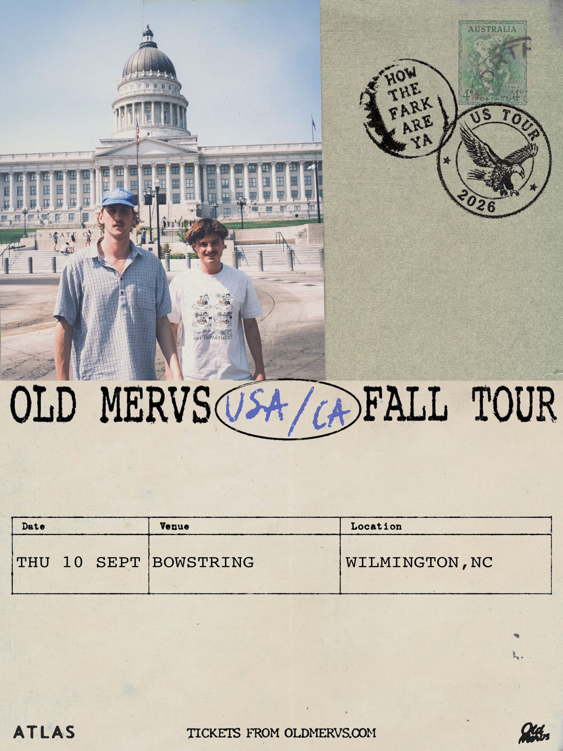 Old Mervs: USA Fall Tour